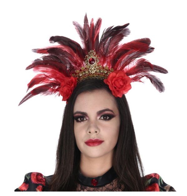 FETESETOCCASIONS-HALLOWEEN-ACESSOIRESCHEVEUX-COIFFE-CATRINA