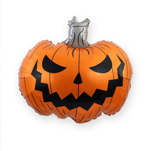 FETESETOCCASIONS-HALLOWEEN-BALLONSALU-CITROUILLE-55CM