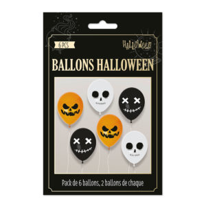 FETESETOCCASIONS-HALLOWEEN-BALLONSHALLOWEEN-6BALLONS-LATEX