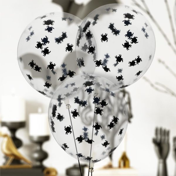 FETESETOCCASIONS-HALLOWEEN-BALLONSLATEX-6BALLONS-ARAIGNEES