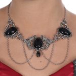 FETESETOCCASIONS-HALLOWEEN-BIJOUX-COLLIER-GOTHIQUE-PIERRENOIRE