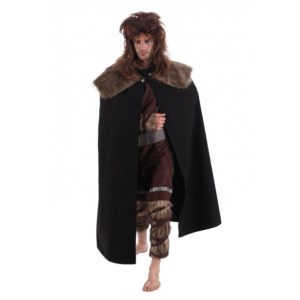 FETESETOCCASIONS-HALLOWEEN-CAPE-VIKING-NOIRE
