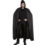 FETESETOCCASIONS-HALLOWEEN-CAPESETAILES-CAPE-CAPUCHE-NOIR-TISSU