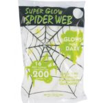 FETESETOCCASIONS-HALLOWEEN-DECODESALLE-TOILEDARAIGNEE-BLANCHE-60GR-GLOWINTHEDARK