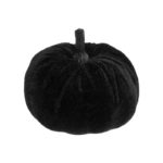 FETESETOCCASIONS-HALLOWEEN-DECODETABLE-CITROUILLE-MINI-VELOURS-NOIR