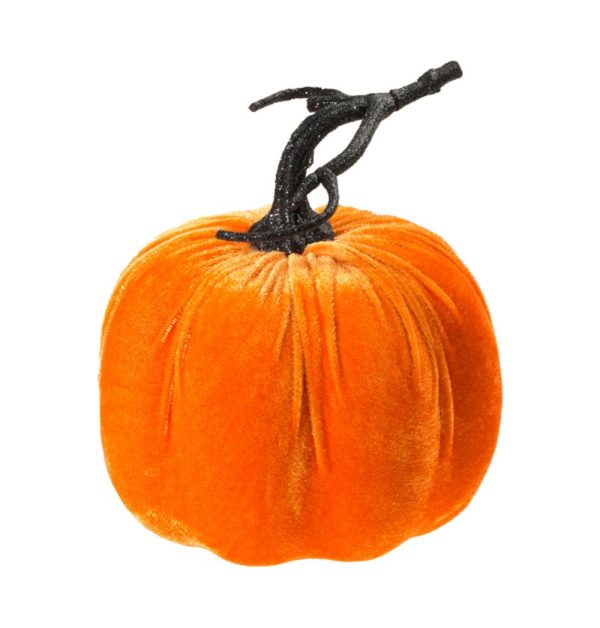 FETESETOCCASIONS-HALLOWEEN-DECODETABLE-CITROUILLE-VELOURS-ORANGE