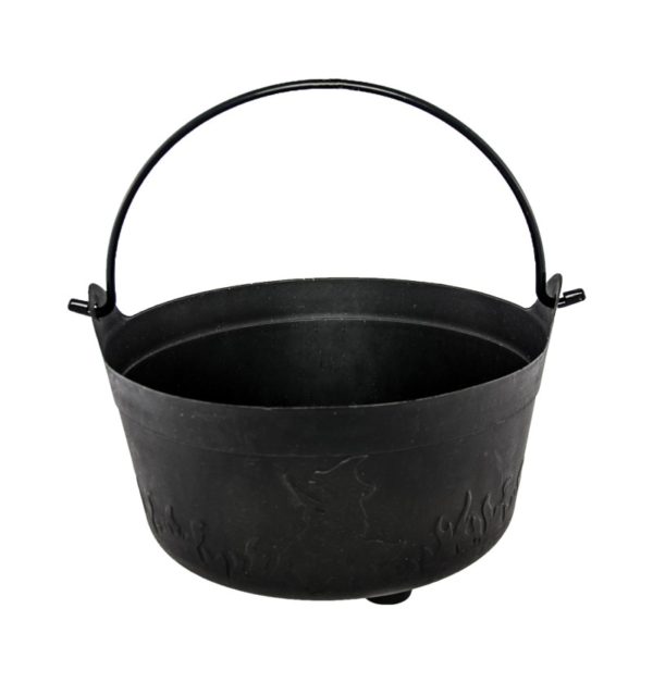 FETESETOCCASIONS-HALLOWEEN-DECORATION-CHAUDRON-23CM