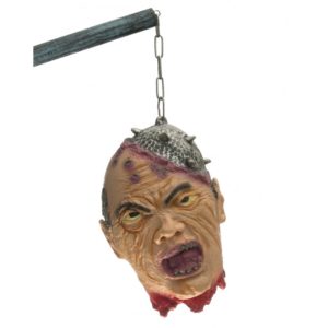 FETESETOCCASIONS-HALLOWEEN-DECORATIONDESALLE-TETEDHOMME-LATEX-FLEAU