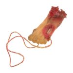 FETESETOCCASIONS-HALLOWEEN-DECORATIONDETABLE-PIED-LATEX-ENSANGLANTE