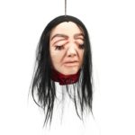 FETESETOCCASIONS-HALLOWEEN-DECORATIONDETABLE-TETECOUPEE-LATEX-ENSANGLANTE