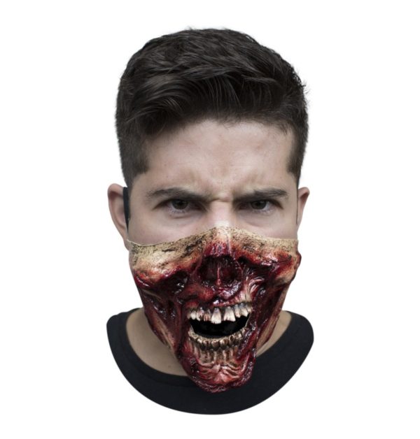 FETESETOCCASIONS-HALLOWEEN-MASQUESPOURADULTE-DEMIMASQUE-ZOMBIE
