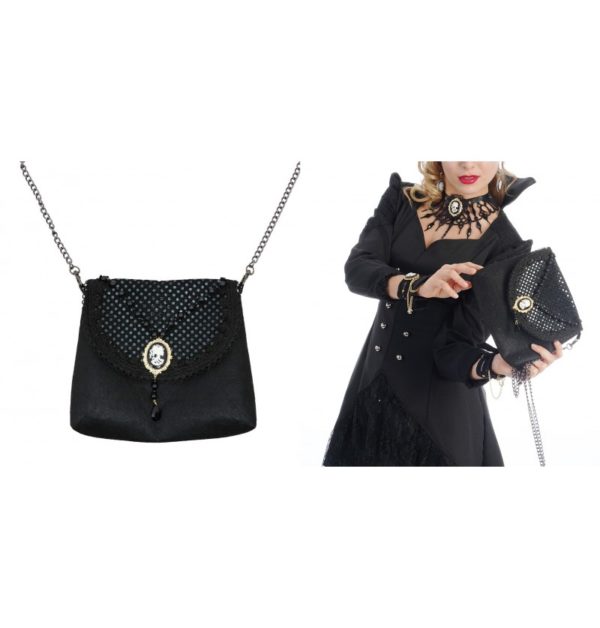 FETESETOCCASIONS-HALLOWEEN-SACSAMAIN-GOTHIQUE-NOIR