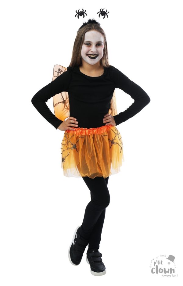 FETESETOCCASIONS-HALLOWEEN-ACCESSOIRESARAIGNEES-ENFANT-ORANGE