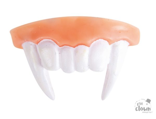 FETESETOCCASIONS-HALLOWEEN-ACCESSOIRESVAMPIRE-DENTIER-SOUPLE-PLASTIQUE