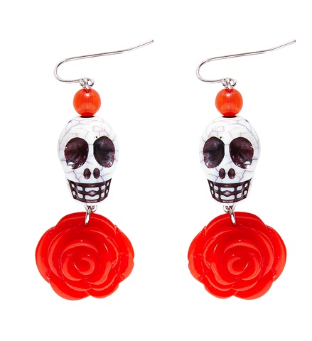 FETESETOCCASIONS-HALLOWEEN-BIJOUX-BOUCLESDOREILLES-CRANESBLANC
