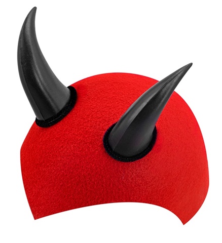FETESETOCCASIONS-HALLOWEEN-CHAPEAUXDEDEMON-ROUGE-FEUTRINE