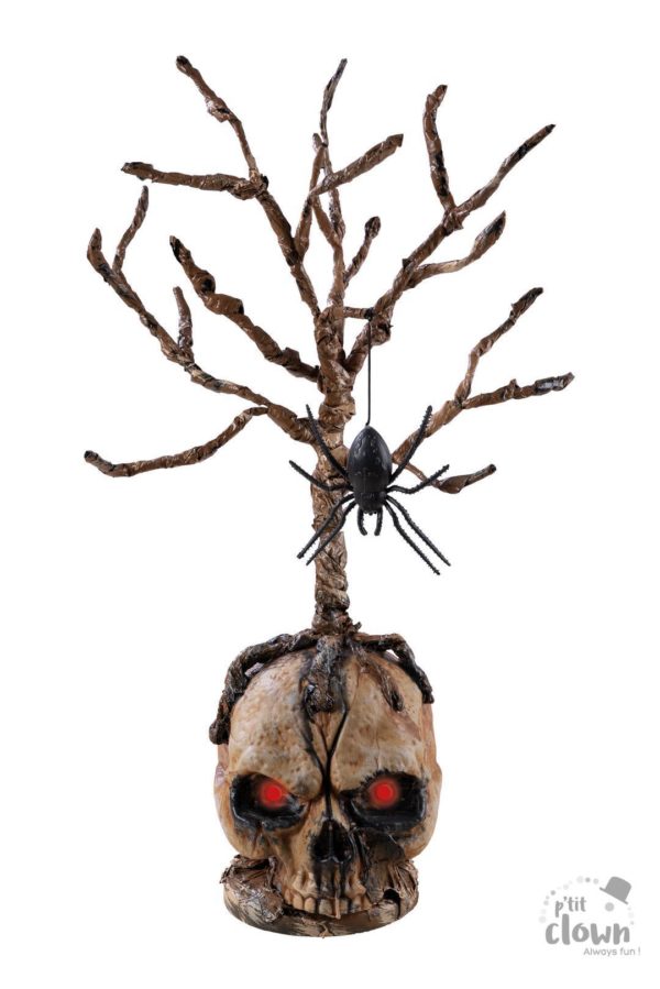 FETESETOCCASIONS-HALLOWEEN-DECODETABLE-CRANEAPOSER-LUMINEUX