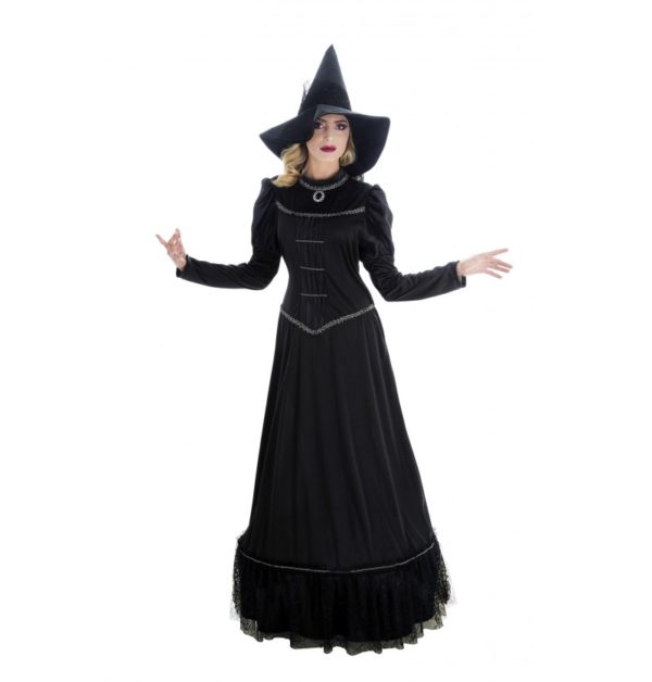 FETESETOCCASIONS-HALLOWEEN-DEGUISEMENTADULTE-SORCIERE-MAGIENOIRE