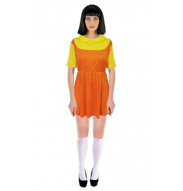 FETESETOCCASIONS-HALLOWEEN-DEGUISEMENTADULTE-SQUIDGAME-POUPEE