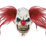 FETESETOCCASIONS-HALLOWEEN-MASQUES-CLOWN-TERRIFIANT-CHEVEUX-LATEX