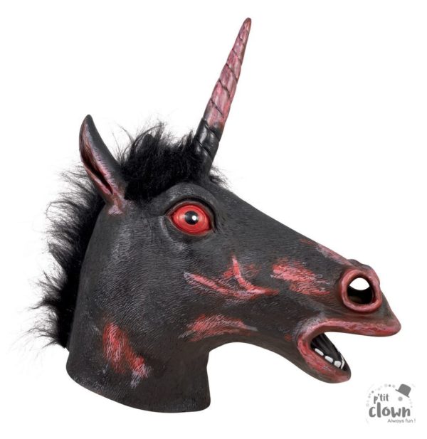 FETESETOCCASIONS-HALLOWEEN-MASQUES-LICORNE-SANGLANTE