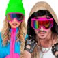 ARTICLES DE FETE-ACCESSOIRES NOEL-ACCESSOIRES D HOVER-LUNETTES DE SKI-ACCESSOIRES DE SKI-LUNETTE DE SKI