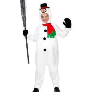 ARTICLES DE FETE-DEGUISEMENT DE NOEL-DEGUISEMENT HIVERNAL-DEGUISEMENT BONHOMME DE NEIGE ENFANT