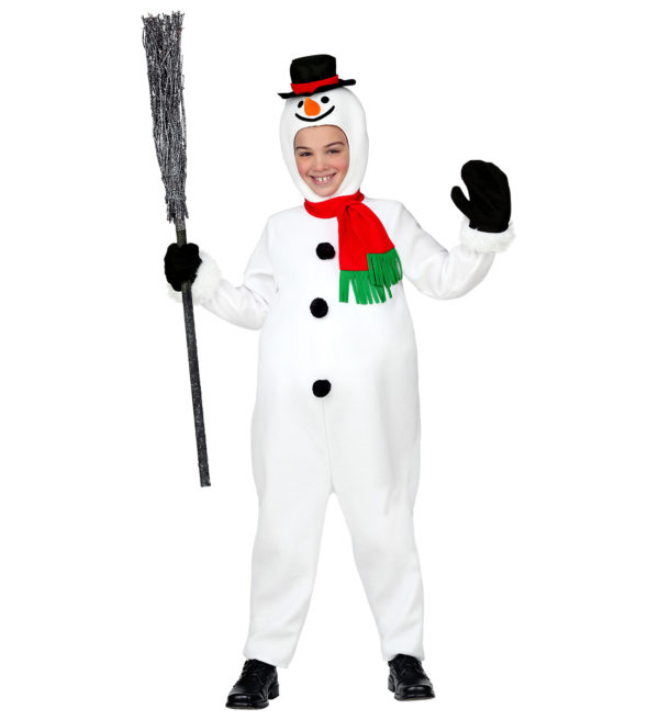 ARTICLES DE FETE-DEGUISEMENT DE NOEL-DEGUISEMENT HIVERNAL-DEGUISEMENT BONHOMME DE NEIGE ENFANT