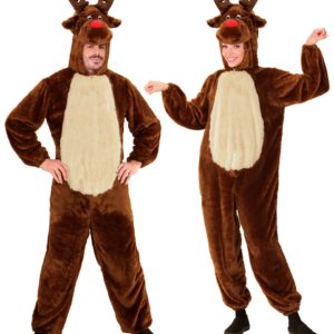 ARTICLES DE FETE-DEGUISEMENT-DEGUISEMENT PELUCHE-DEGUISEMENT RENNE-DEGUISEMENT RENNE ADULTE