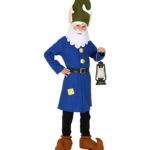 ARTICLES DE FETE-DEGUISEMENT NOEL-DEGUISEMENT NAIN-DEGUISEMENT NAIN BLEU ENFANT