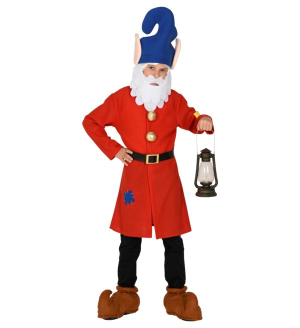ARTICLES DE FETE-DEGUISEMENT NOEL-DEGUISEMENT NAIN-DEGUISEMENT NAIN ROUGE ENFANT