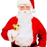 ARTICLES DE FETE-NOEL-ACCESSOIRES NOEL-PERE NOEL-PERRQUE PERE NOEL-PERRUQUE LONGUE PERE NOEL
