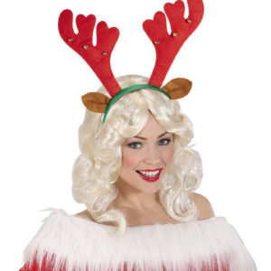 ARTICLES DE FETE-SERRE TETE RENNE-SERRE TETE NOEL-ACCESSOIRES NOEL-SERRE TETE RENNE LUTIN