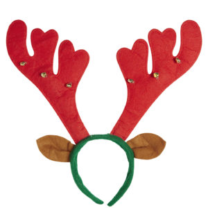 ARTICLES DE FETE-SERRE TETE RENNE-SERRE TETE NOEL-ACCESSOIRES NOEL-SERRE TETE RENNE LUTIN
