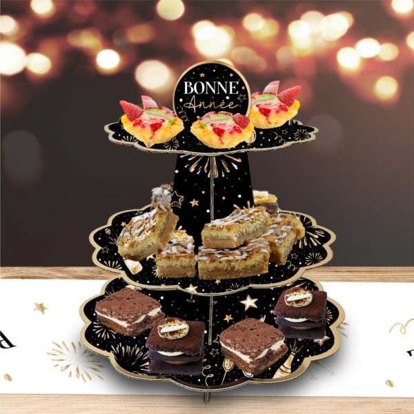 FETESETOCCASIONS-BONNEANNEE-VAISSELLES-PRESENTOIRAGATEAU
