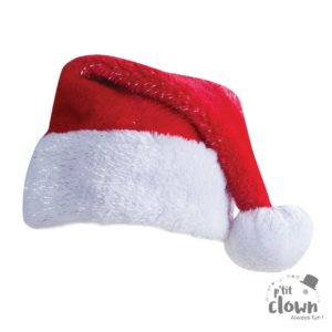 FETESETOCCASIONS-NOEL-ACCESSOIRES-BONNET-ADULTE-ROUGEETARGENTE