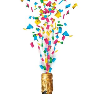 FETESETOCCASIONS-NOEL-ACCESSOIRES-BOUTEILLESCANONACONFETTIS-16CM-MULTI