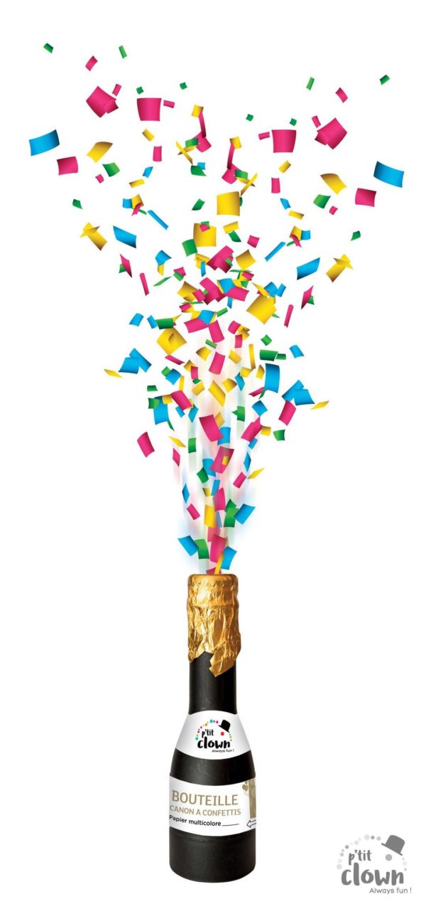 FETESETOCCASIONS-NOEL-ACCESSOIRES-BOUTEILLESCANONACONFETTIS-16CM-MULTI