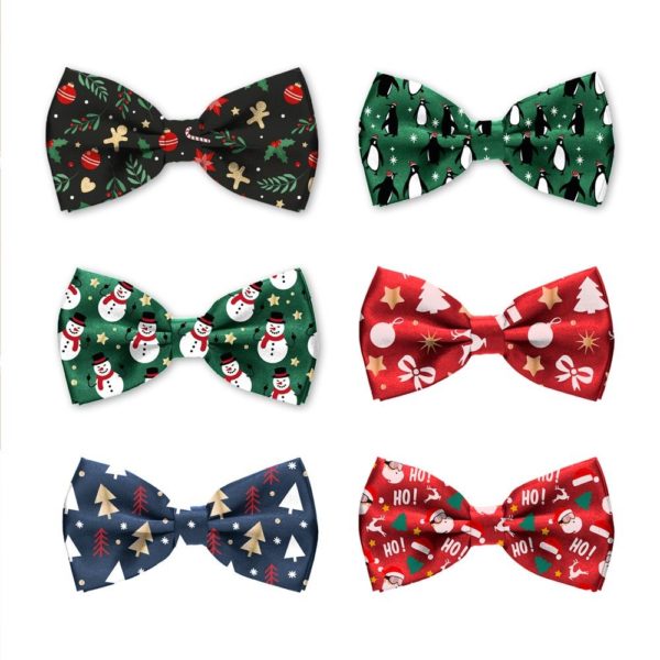 FETESETOCCASIONS-NOEL-ACCESSOIRES-NOEUDSPAPILLONS-MODELESALEATOIRES-MOCHES