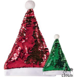 FETESETOCCASIONS-NOEL-ACCESSOIRESDENOEL-BONNET-SEQUINSREVERSIBLES-ROUGEETVERT
