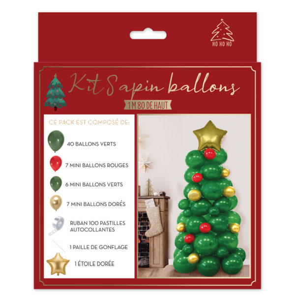 FETESETOCCASIONS-NOEL-BALLONS-SAPINENKIT