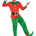 FETESETOCCASIONS-NOEL-COSTUMESADULTE-LUTIN-HOMME-VELOURS