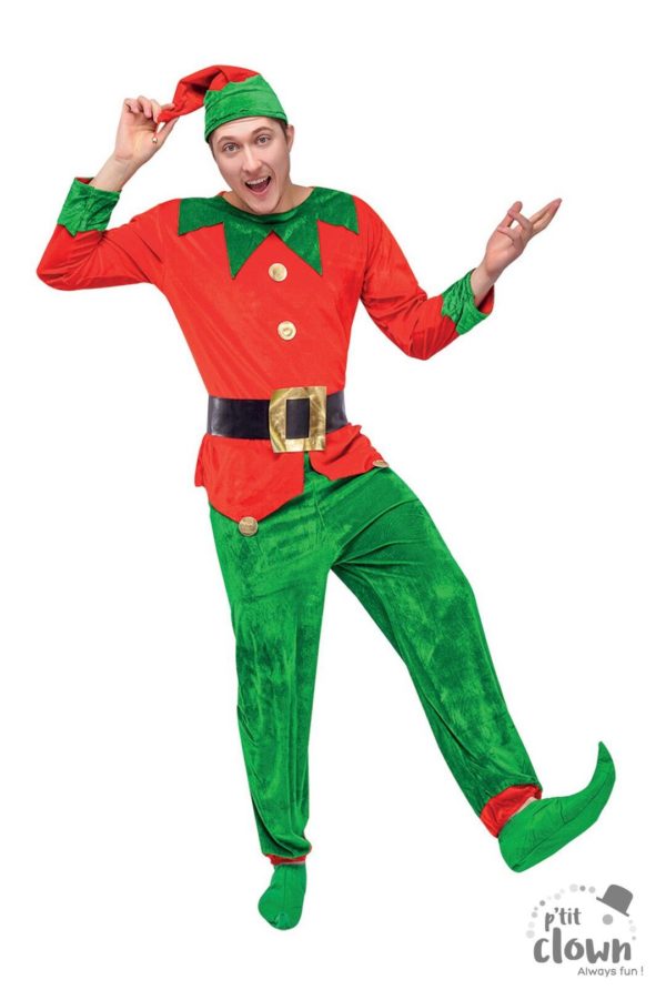 FETESETOCCASIONS-NOEL-COSTUMESADULTE-LUTIN-HOMME-VELOURS