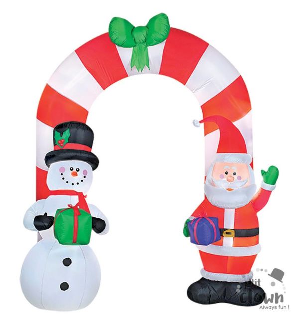 FETESETOCCASIONS-NOEL-DECORATION-ARCHE-GONFLABLE-240M