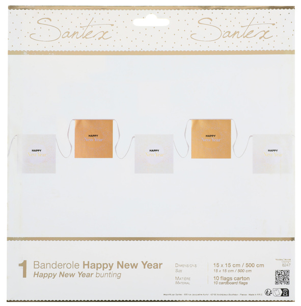 FETESETOCCASIONS-NOEL-DECORATION-BANDEROLE-HAPPYNEWYEAR