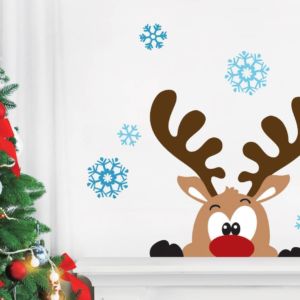 FETESETOCCASIONS-NOEL-DECORATION-STICKER-RENNE