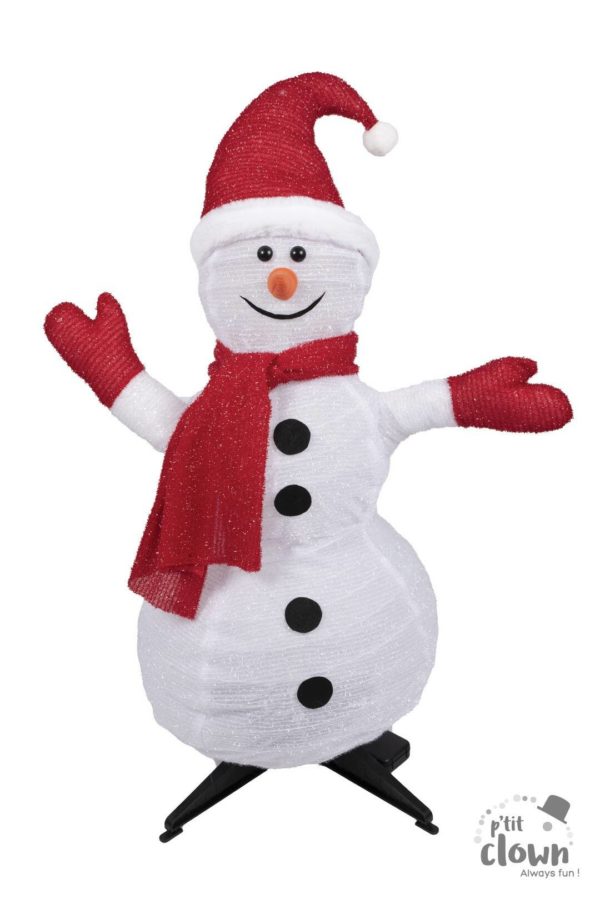 FETESETOCCASIONS-NOEL-DECORATIONDENOEL-BONHOMMEDENEIGE-LUMINEUX-90CM