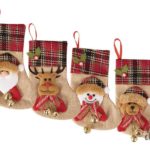 FETESETOCCASIONS-NOEL-DECORATIONDENOEL-CHAUSSETTES-MODELESALEATOIRES-21CM
