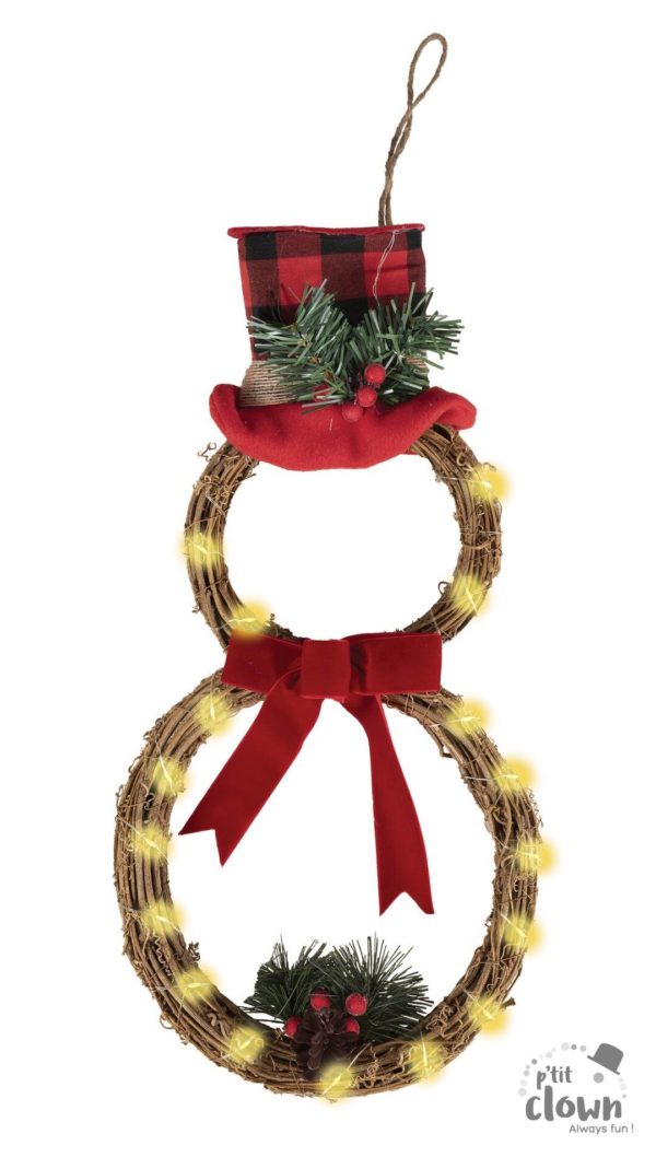 FETESETOCCASIONS-NOEL-DECORATIONDENOEL-COURONNEDEPORTE-LUMINEUX