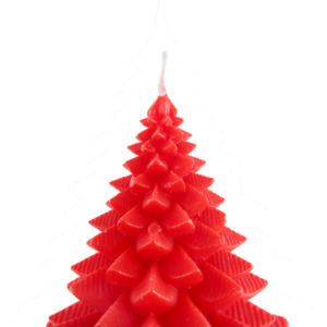 FETESETOCCASIONS-NOEL-DECORATIONDETABLE-BOUGIES-SAPIN-ROUGE